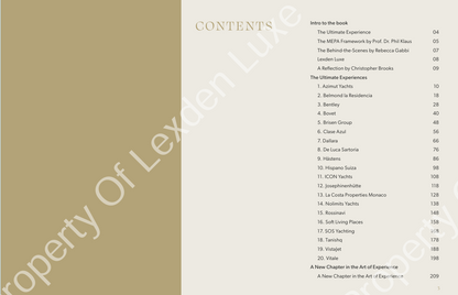 The Ultimate Experience